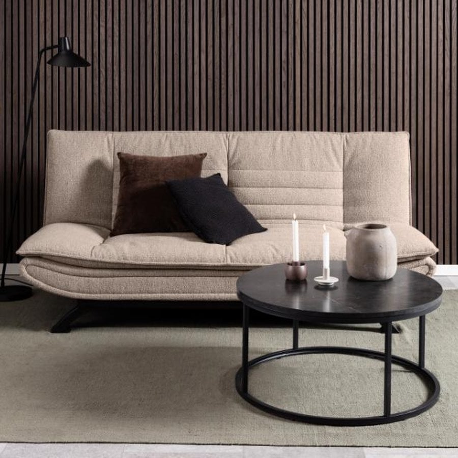 miljoe-faith-sovesofa-i-beige-stof-med-click-clack-funktion-stel-i-sort-stl-f-0000111240-3 Faith Sovesofa Beige Stof Click Clack