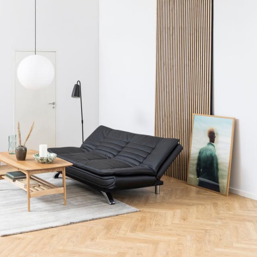 Faith Sovesofa Sort Plastik Click Clack