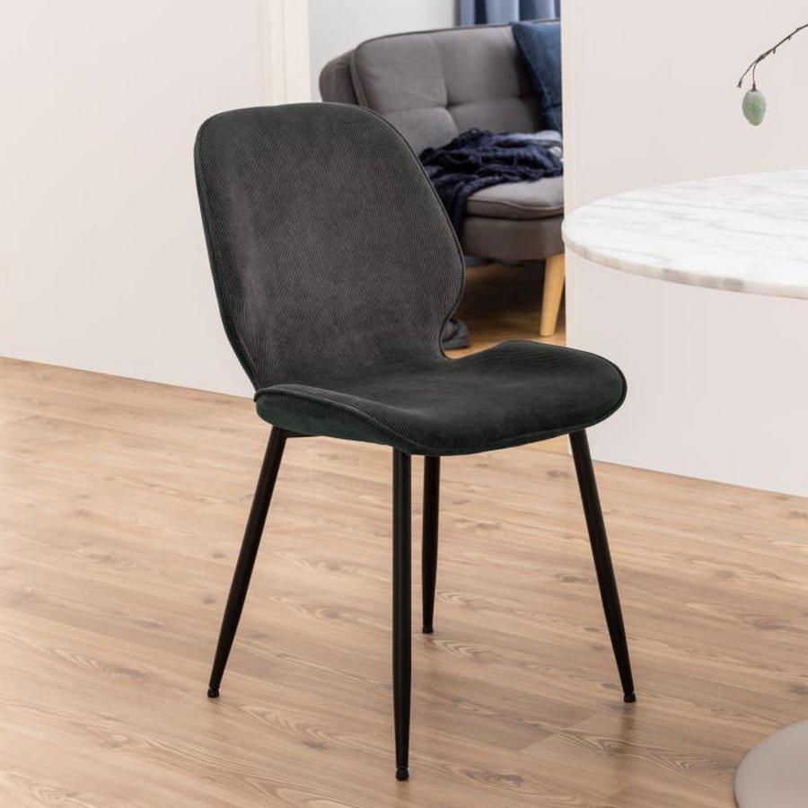 miljoe-femke-spisebordsstol-i-antracit-stof-med-lynls-og-stel-i-sort-stl-fra-0000092611-3 Femke Spisebordsstol Antracit Stof Lynlås Stel