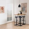 miljoe-finch-barstol-uden-ryg-i-mrkegr-stof-og-stel-i-mat-sort-stl-fra-actona-0000085585-1 Finch Barstol Uden Ryg Mørkegrå Stof