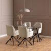 miljoe-glenda-spisebordsstol-i-beige-stof-med-armln-og-stel-i-sort-stl-fra-ac-0000107425-2 Glenda Spisebordsstol Beige Stof Armlæn Stel