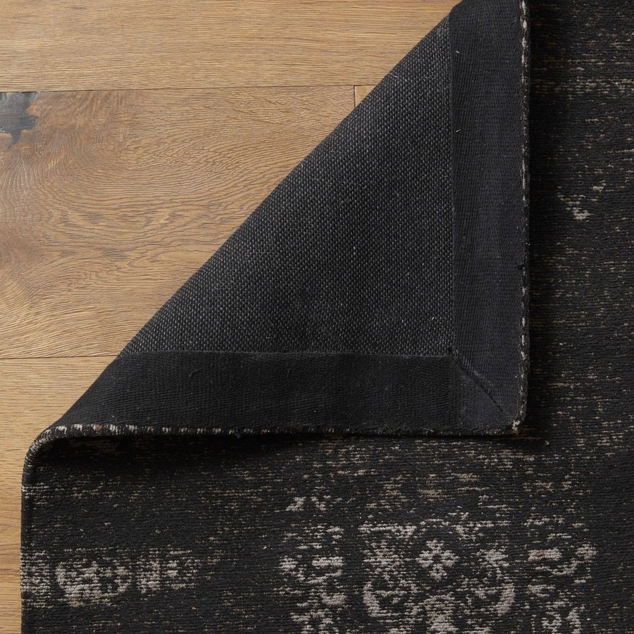 GRAND Gulvtæppe med Orientalsk Mønster fra Nordal | 160x240 cm | Sort hos uniquebeds, home & living - Billede 2