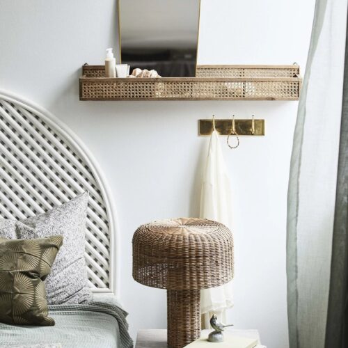 HAAOY Knagerække i Guld Finish Metal med 3 Kroge fra Nordal | 27x6x7 cm hos uniquebeds, home & living - Billede 2