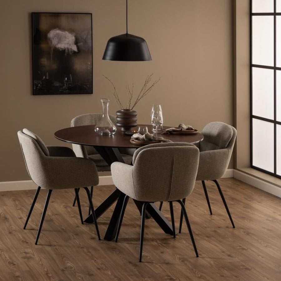 miljoe-heaven-spisebord-i-rustbrun-keramik-stel-i-sort-stl-fra-actona-119x755-H000023378-1 Heaven Spisebord Rustbrun Keramik Stel Sort
