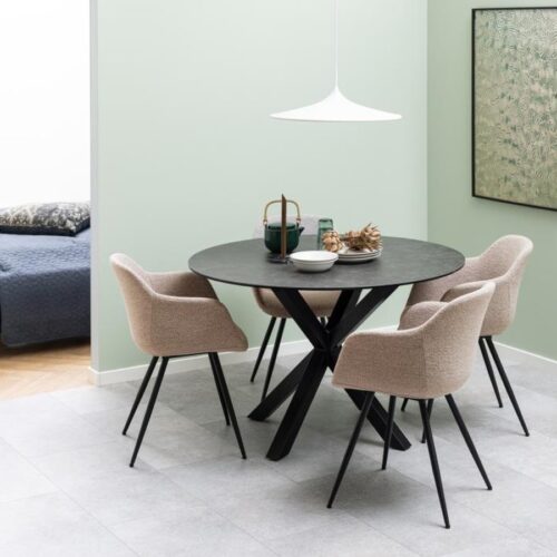 Heaven Spisebord Sort Fairbanks Keramik Stel