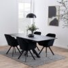 Heaven Spisebord Sort Keramik Stel Sort