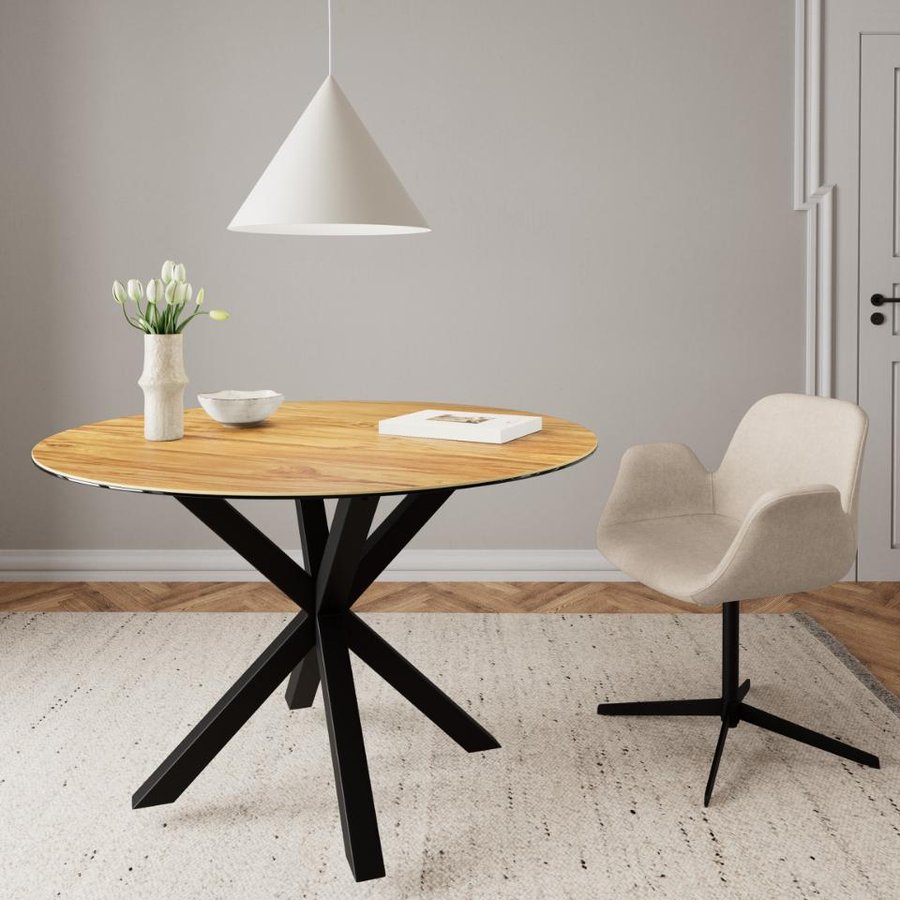 Heaven Spisebord Vild Eg Keramik Glas