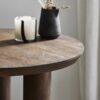 HELIN Cafebord i Mangotræ fra Nordal | Ø70x75 cm hos uniquebeds, home & living - Billede 3