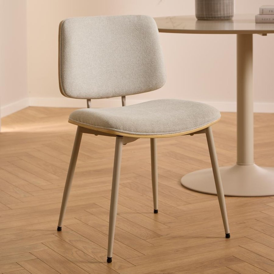 Ibiza Spisebord Beige Mdf Stel Beige