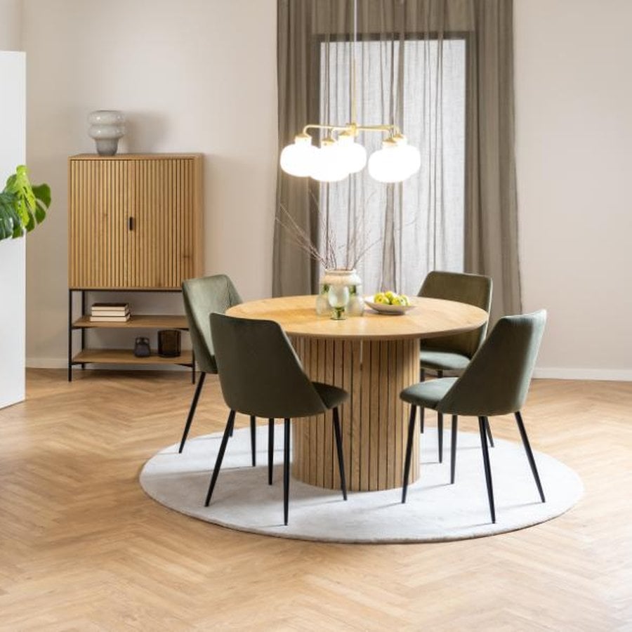 miljoe-ines-spisebordsstol-i-olivengrn-stof-og-stel-i-sort-stl-fra-actona-492-0000092610-3 Ines Spisebordsstol Olivengrøn Stof Stel Sort