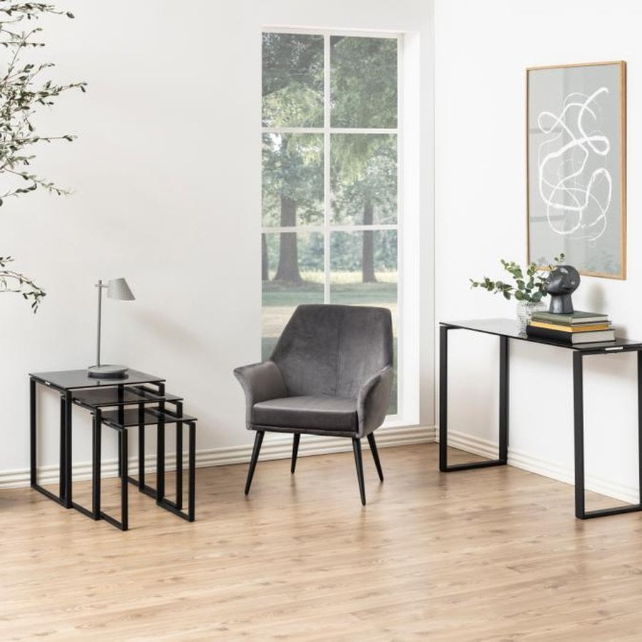 miljoe-katrine-indskudsbord-i-rg-hrdet-glas-stel-i-mat-sort-stl-fra-actona-3-0000083625-1 Katrine Indskudsbord Røg Hærdet Glas Stel