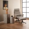 miljoe-london-recliner-med-fodskammel-i-beige-stof-med-horisontal-syning-og-m-0000105213-1 London Recliner Fodskammel Beige Stof Horisontal