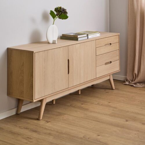 Marte Skænk Hvidpigmenteret Egetræ Actona Bdh