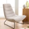 Milford Lounge Stol Beige Stof Horisontal