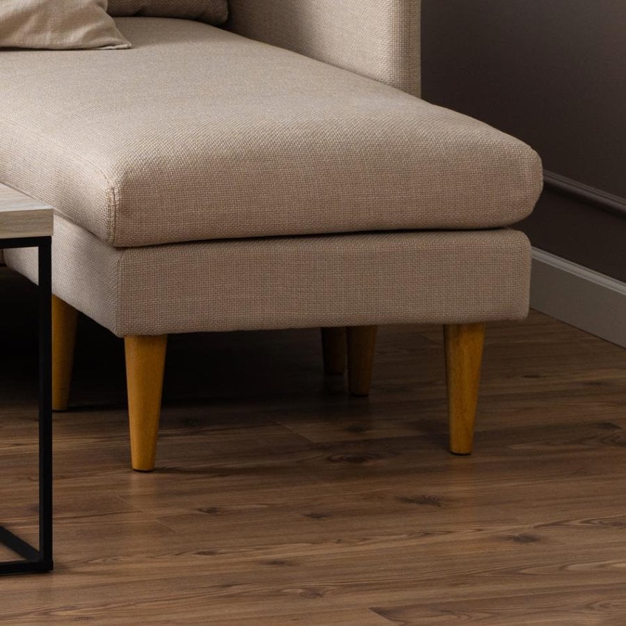 Milly Personers Sofa Beige Stof Vendbart