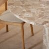 Naxos Spisebord Latte Marmor Actona Cm