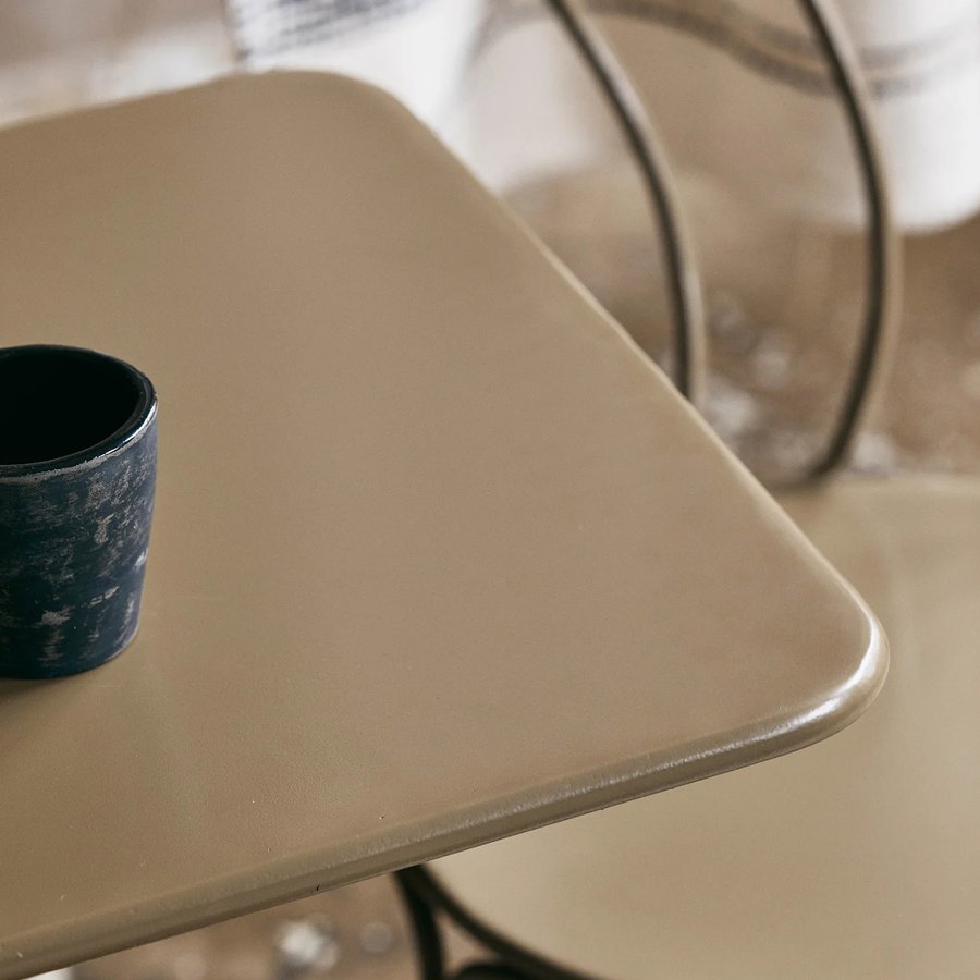 OLIVO Havebord i Grøn Metal fra Nordal | 77x52x76 cm hos uniquebeds, home & living - Billede 2