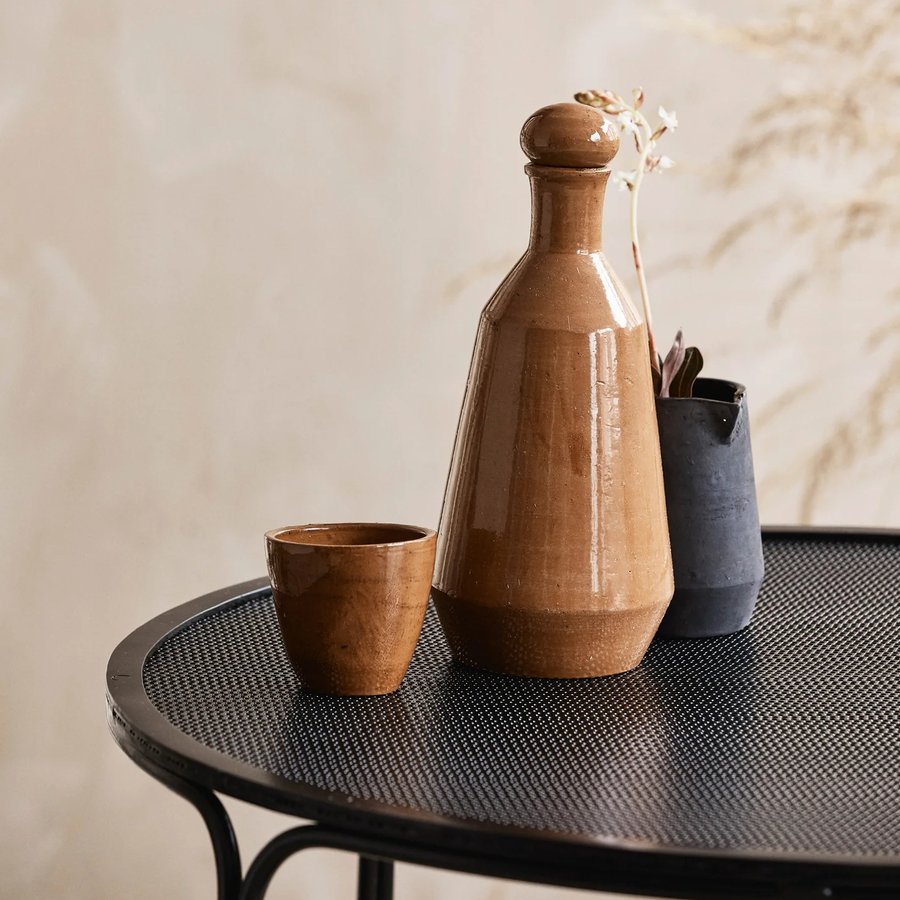 OLIVO Havebord i Sort Metal fra Nordal | Ø75x74 cm hos uniquebeds, home & living - Billede 4