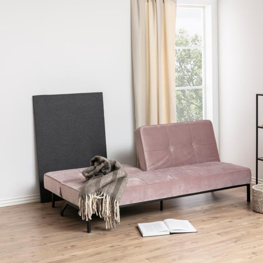 Perugia Sovesofa Dusty Rose Stof Click