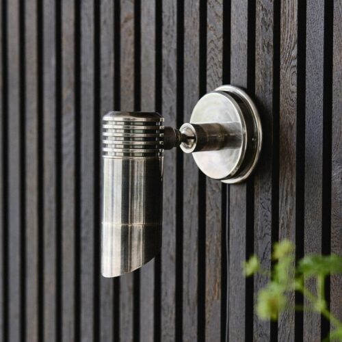 BRAGI Udendørs Væglampe/Spotlys i Metal med Krom Finish fra Nordal | Udendørs | Krom hos uniquebeds, home & living - Billede 2