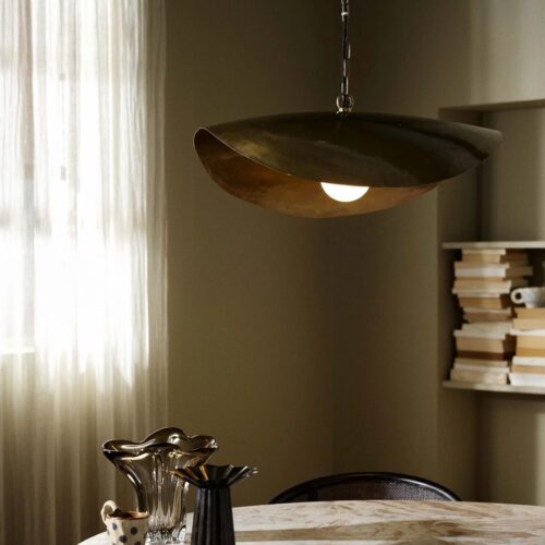 SHAKTI Pendel i Metal med Messing Finish fra Nordal | Udendørs | Guld hos uniquebeds, home & living - Billede 2