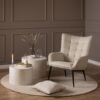 miljoe-redding-hvilestol-i-beige-stof-med-tuftinger-og-firkantede-syninger-og-0000103062-3 Redding Hvilestol Beige Stof Tuftinger Firkantede