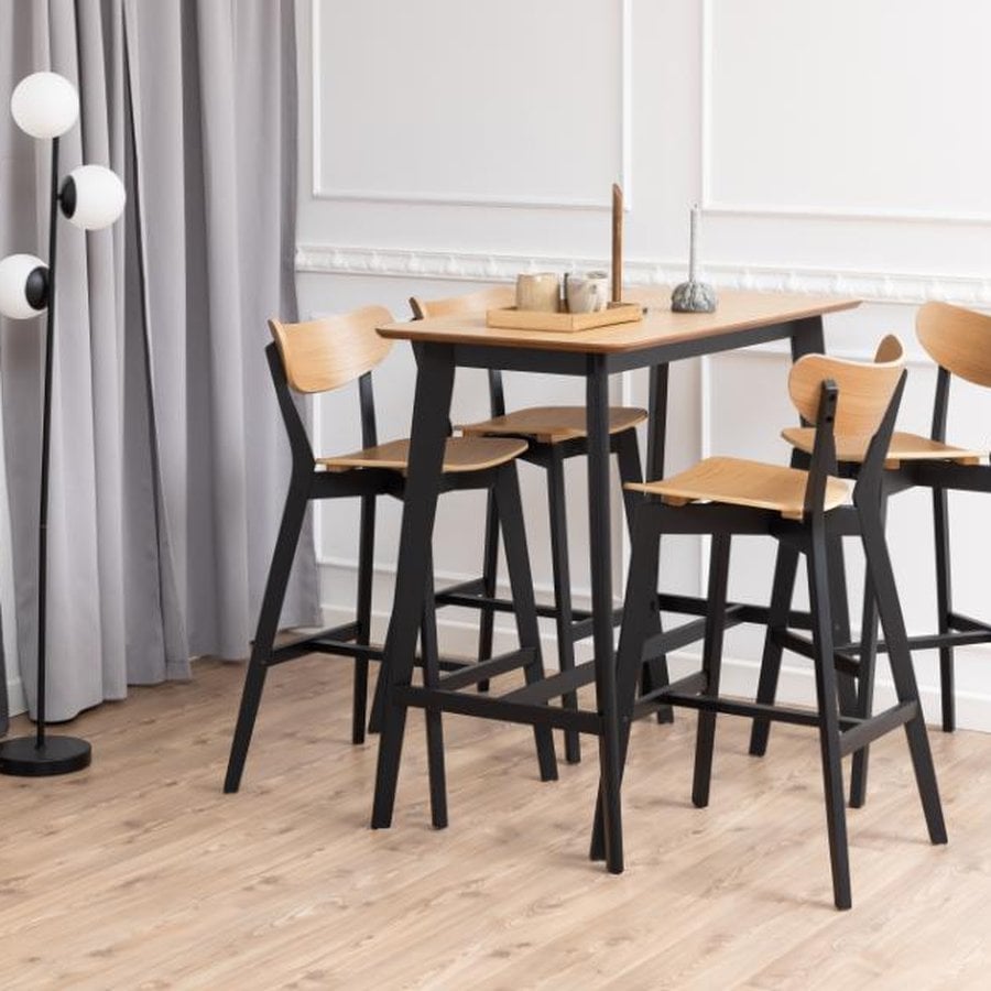 Roxby Barbord Natur Egetræ Fodstøtte Stel