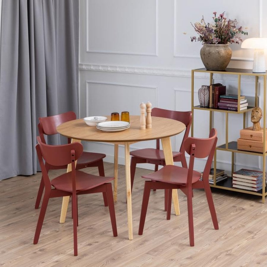 Roxby Spisebord Eg Egetræ Stel Mat