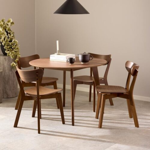 Roxby Spisebordssæt Roxby Spisebordsstole Valnød Valnøddetræ