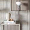 Seaford Reol Grå Melamin Asymmetrisk Opsætning