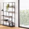 Seaford Reol Sort Ask Mdf Asymmetrisk
