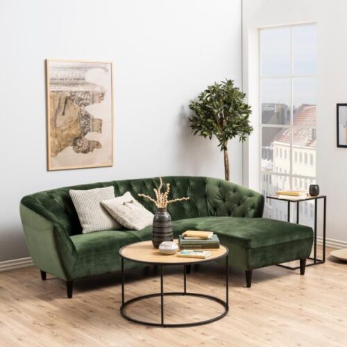 Seaford Sofabord Vild Eg Egetræ Stel