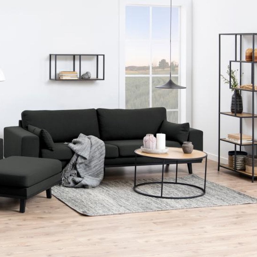 Seaford Sofabord Vild Eg Egetræ Stel