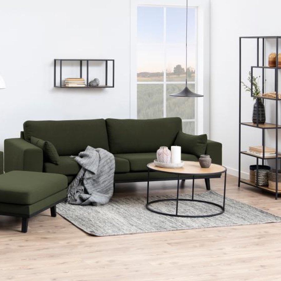 Seaford Sofabord Vild Eg Egetræ Stel