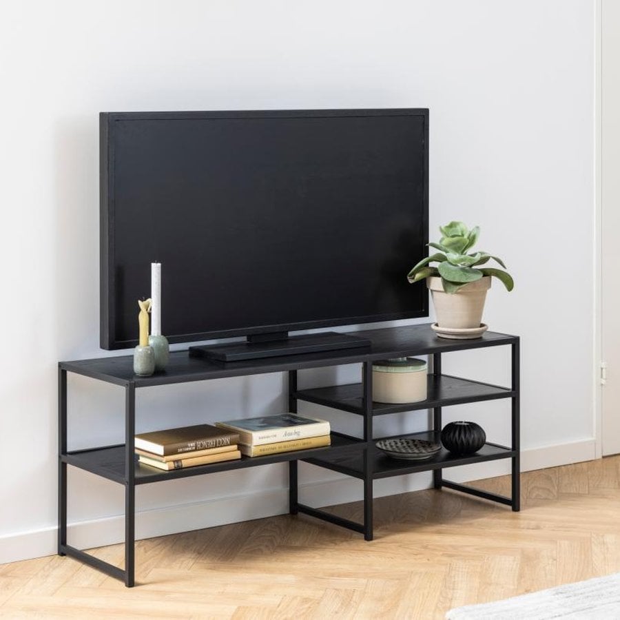miljoe-seaford-tv-bord-i-sort-ask-melamin-stel-i-sort-stl-fra-actona-bdh-120x-0000084628-2 Seaford Tv Bord Sort Ask Melamin