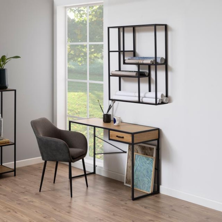 Seaford Væghylde Vild Eg Egetræ Asymmetrisk