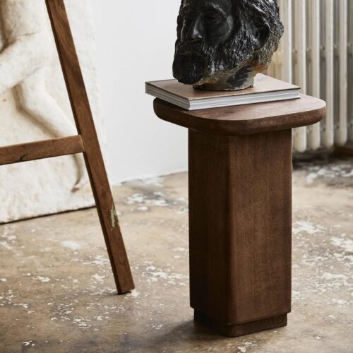 TOKE Sidebord i Mangotræ med Mørkbejdset Overflade fra Nordal | 32x32x48 cm hos uniquebeds, home & living - Billede 3