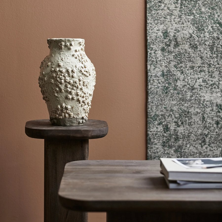TOKE Sidebord i Mangotræ med Mørkbejdset Overflade fra Nordal | 32x32x48 cm hos uniquebeds, home & living - Billede 6