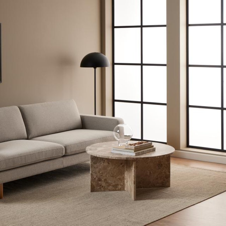 Vega Sofabord Latte Marmor Actona Cm