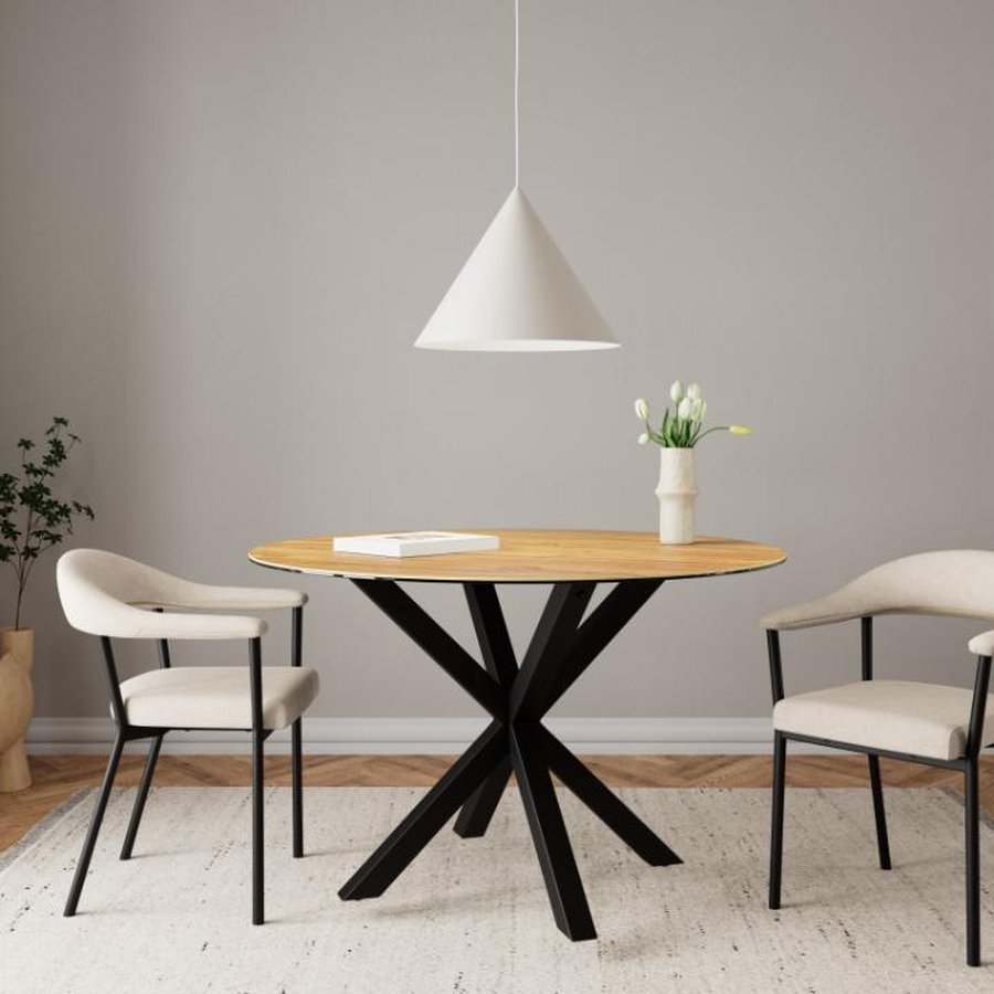 miljoe-vivi-spisebordsstol-i-sand-stof-med-armln-og-stel-i-sort-stl-fra-acton-0000112426-2 Vivi Spisebordsstol Sand Stof Armlæn Stel