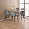 miljoe-wilma-spisebord-i-vild-eg-melamin-stel-i-mat-sort-stl-fra-actona-bdh-1-H000019342-3 Wilma Spisebord Vild Eg Melamin Stel