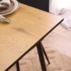 miljoe-wilma-spisebord-i-vild-eg-melamin-stel-i-mat-sort-stl-fra-actona-bdh-1-H000019342-4 Wilma Spisebord Vild Eg Melamin Stel