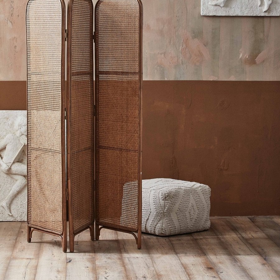 miljoe-wular-puf-i-rhvid-bomuld-med-mnster-fra-nordal-50x50x38-cm-hos-uniqueb-5 WULAR Puf i Råhvid Bomuld med Mønster fra Nordal | 50x50x38 cm hos uniquebeds, home & living - Billede 5