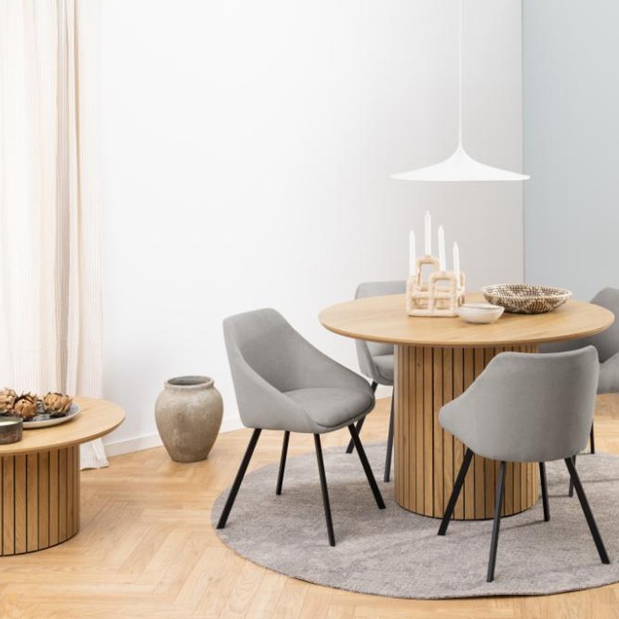 Yale Spisebord Vild Eg Melamin Lamel