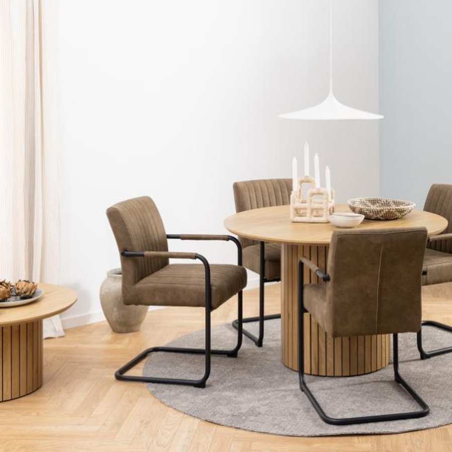 Yale Spisebord Vild Eg Melamin Lamel