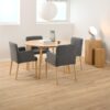 miljoe-zoe-spisebordsstol-i-antracit-stof-med-armln-og-stel-i-gummitr-fra-act-0000109070-1 Zoe Spisebordsstol Antracit Stof Armlæn Stel