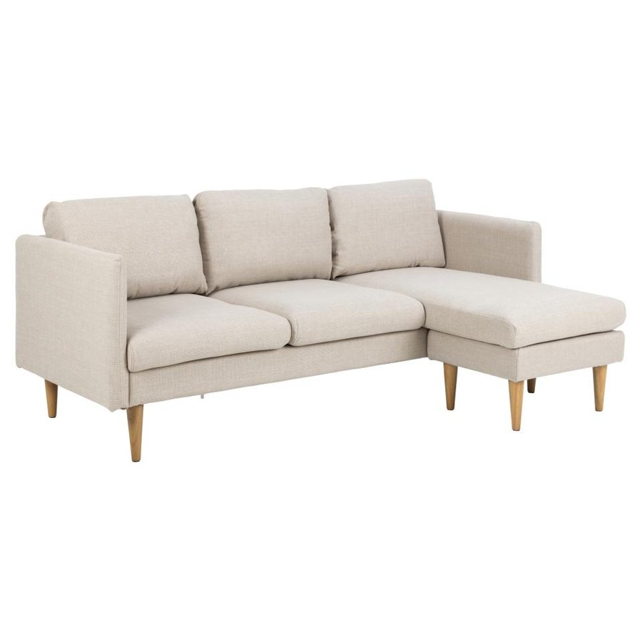 Milly Personers Sofa Beige Stof Vendbart