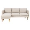 Milly Personers Sofa Beige Stof Vendbart