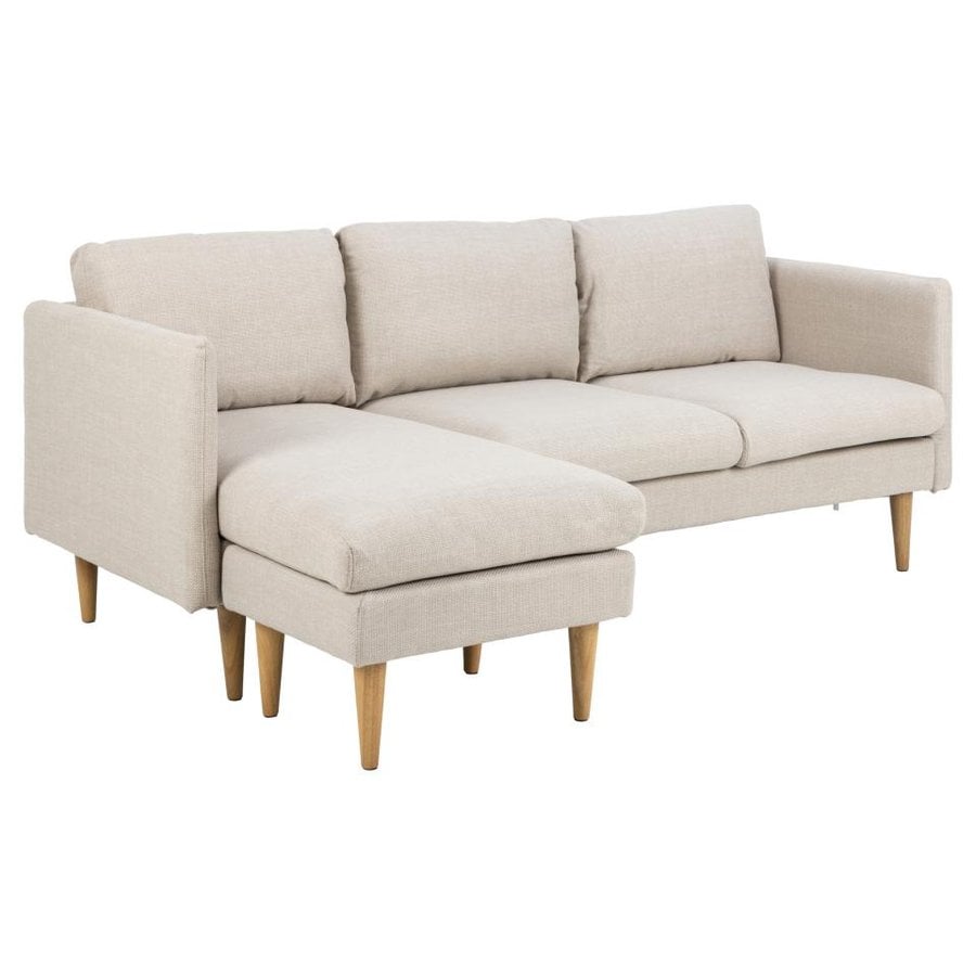 Milly Personers Sofa Beige Stof Vendbart