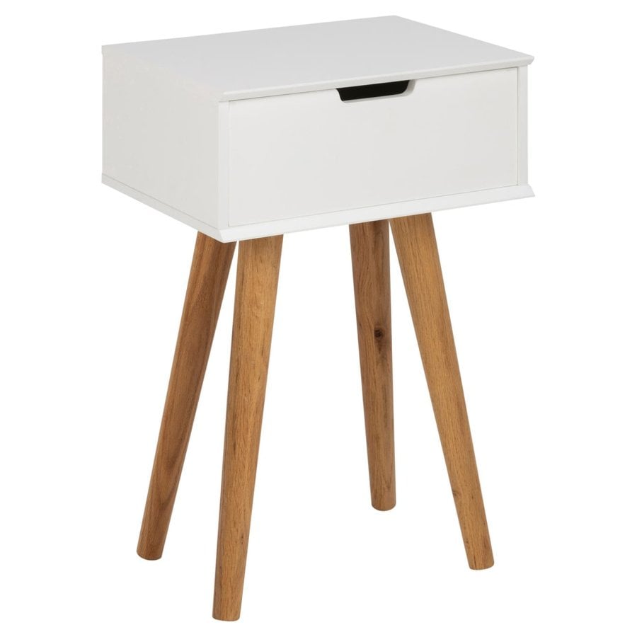 Mitra Natbord Hvid Mdf Stel Eg